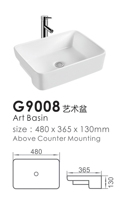 G9008 Flush wash basin