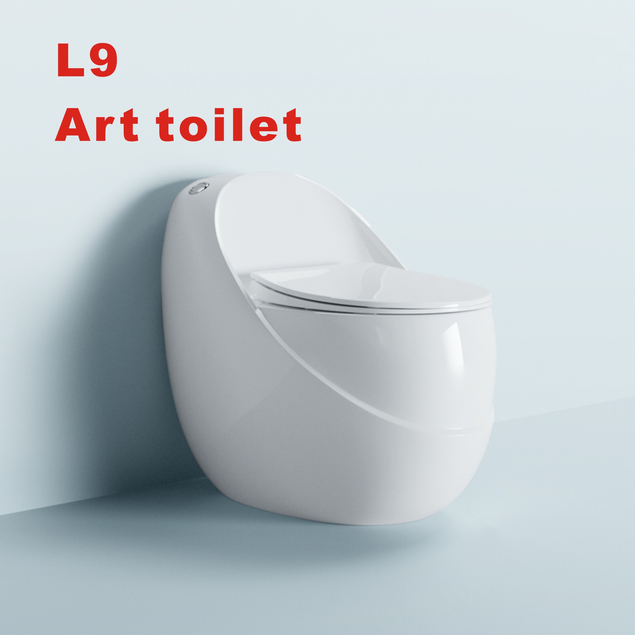 L9 personalized toilet art toilet