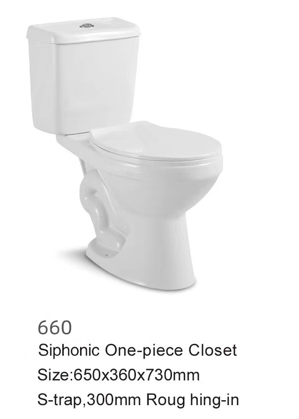 660 tow piece toilet